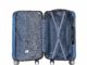 BEIBYE Hartschalen-Koffer Trolley Rollkoffer Reisekoffer Handgepäck 4 Rollen (M-L-XL-Set) (Blau, M)