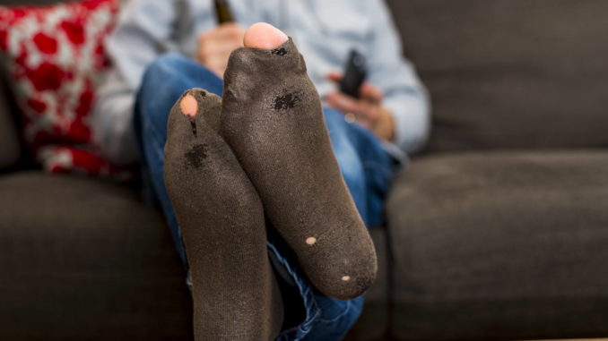 Löcher in Socken Löcher in Socken