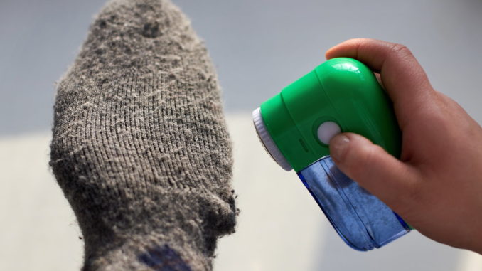 Socken und die lästigen Fusseln Socken und die lästigen Fusseln